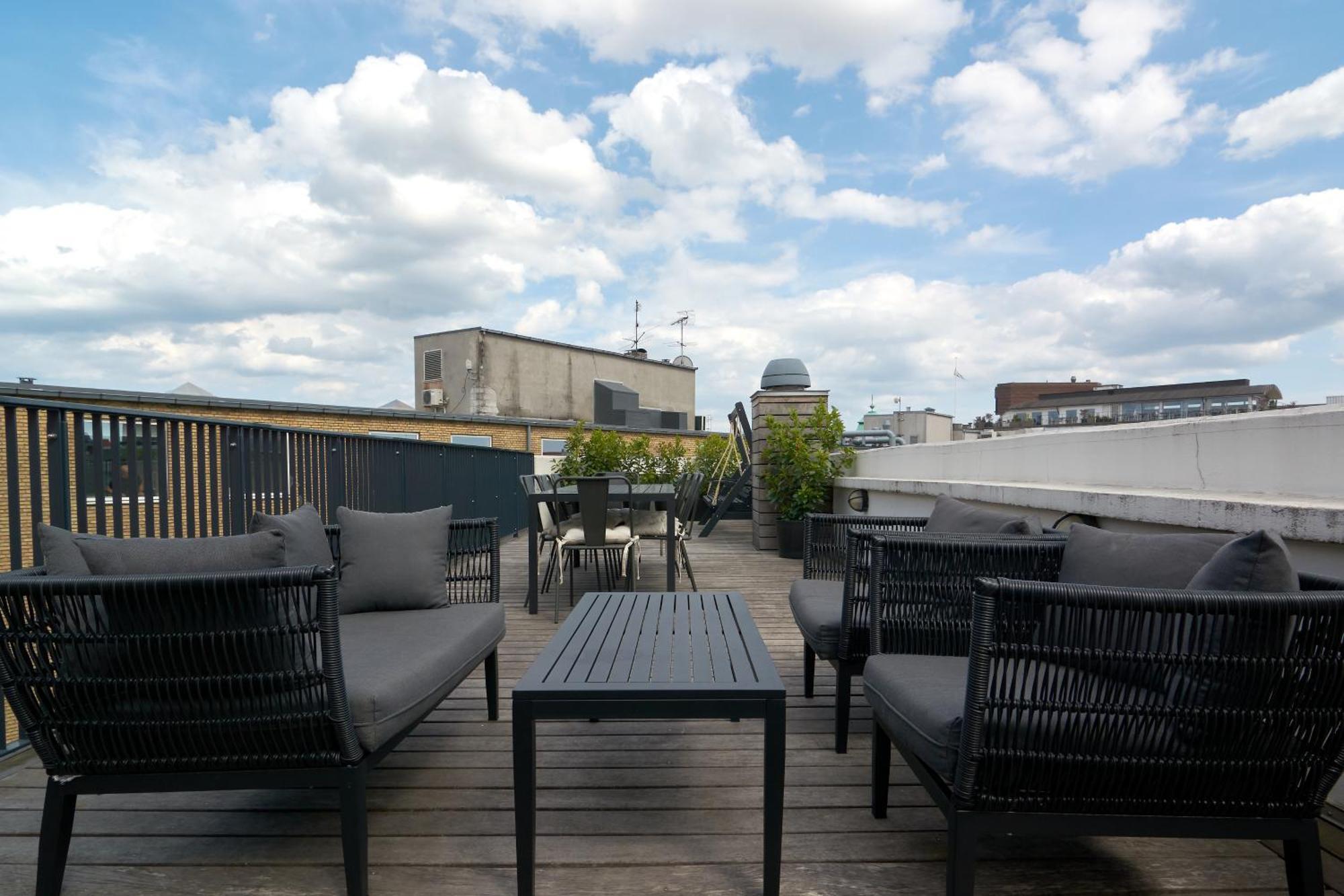 Luxury Penthouse - Private Balcony - Heart Of Copenhagen Apartment Екстериор снимка